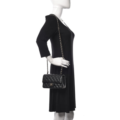 Chanel Caviar Quilted Mini Rectangular Flap Black 2 of 10