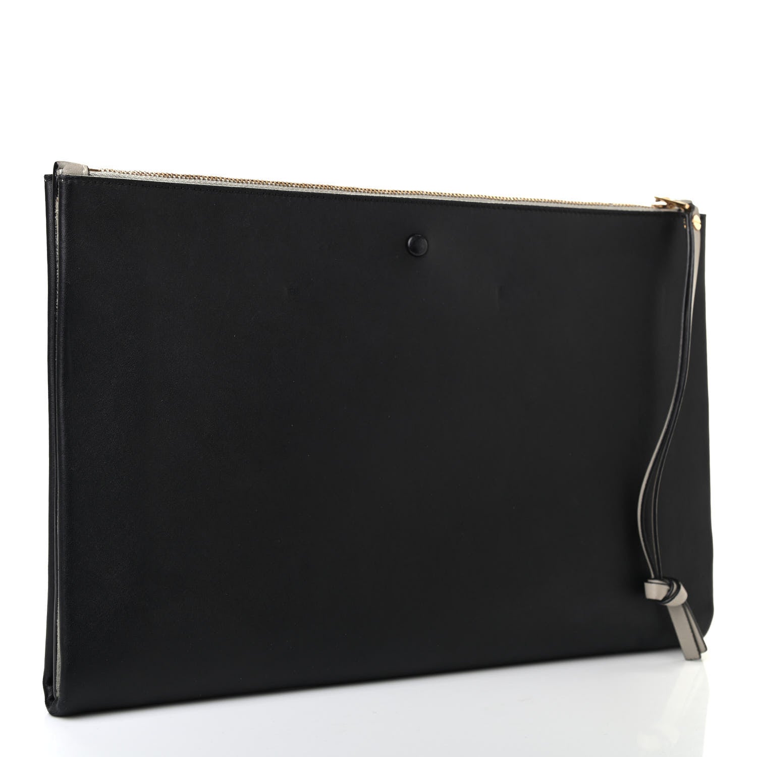 Chloe Calfskin Wristlet Pouch Black 3 of 7