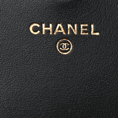 Chanel Caviar Chevron Quilted Boy Flap Waist Belt Bag Black 6 of 10