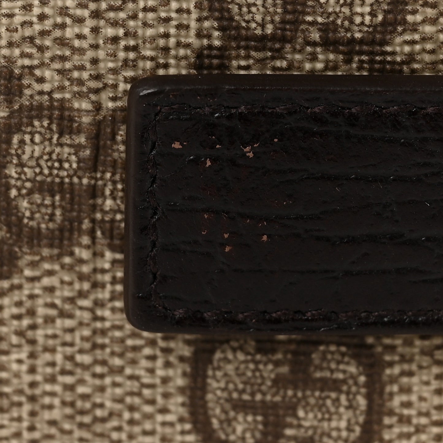 Monogram GG Plus Avel Card Holder Wallet Beige Ebony Cocoa