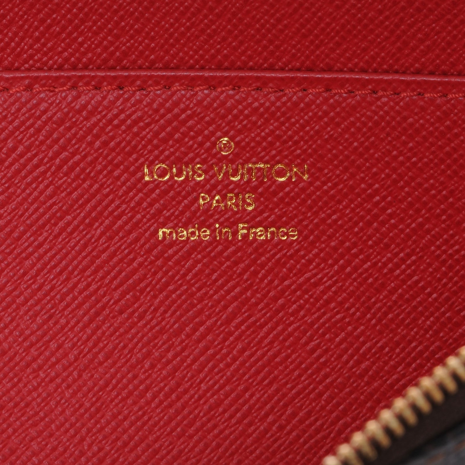 Louis Vuitton Damier Ebene Complice Trunks and Bags Wallet Red 6 of 7