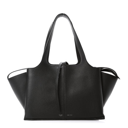 Celine Baby Grained Calfskin Small Tri-Fold Bag Black 1 of 11