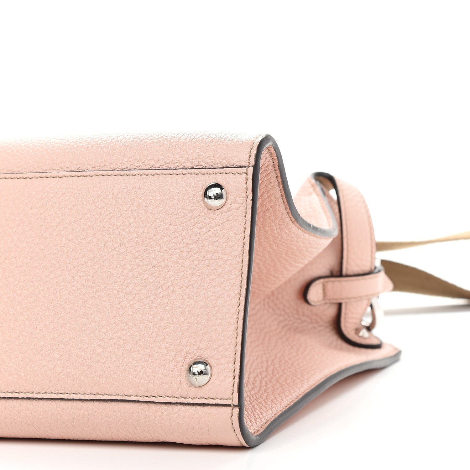 Fendi Cuoio Romano Selleria Bi-Color Medium Peekaboo X-Lite Panna Camelia 8 of 8