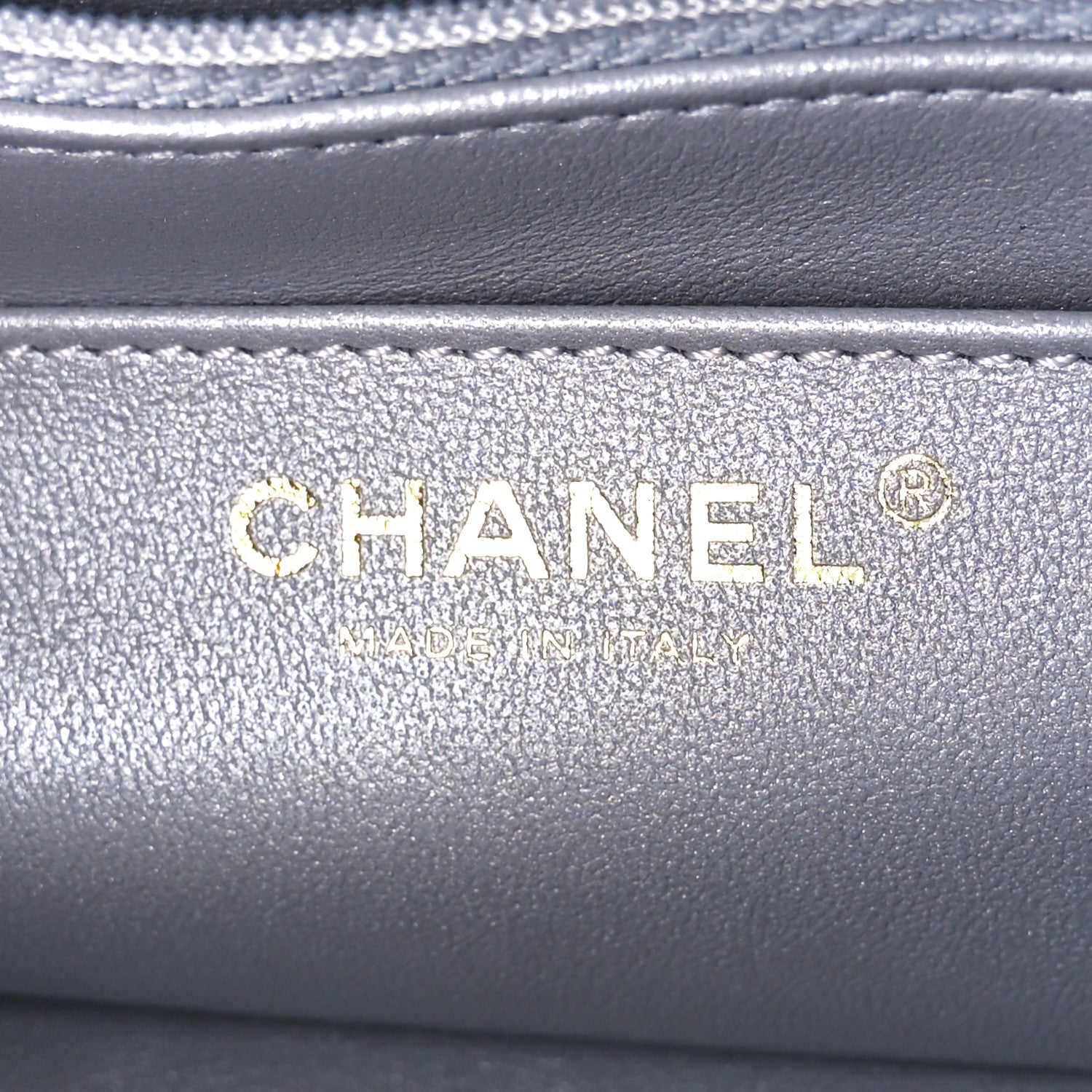 Chanel Metallic Lambskin Quilted Mini Strass On Top Flap Silvery 6 of 12