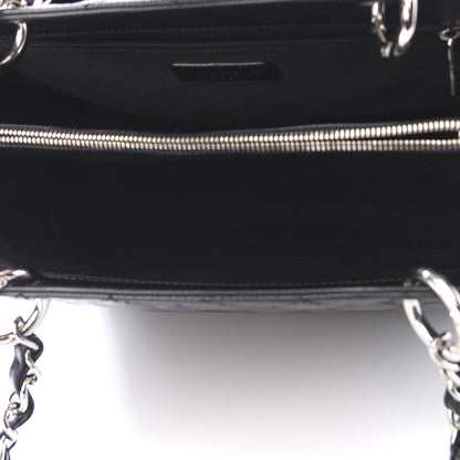 Chanel Caviar Quilted Grand Shopping Tote GST Black 4 of 10
