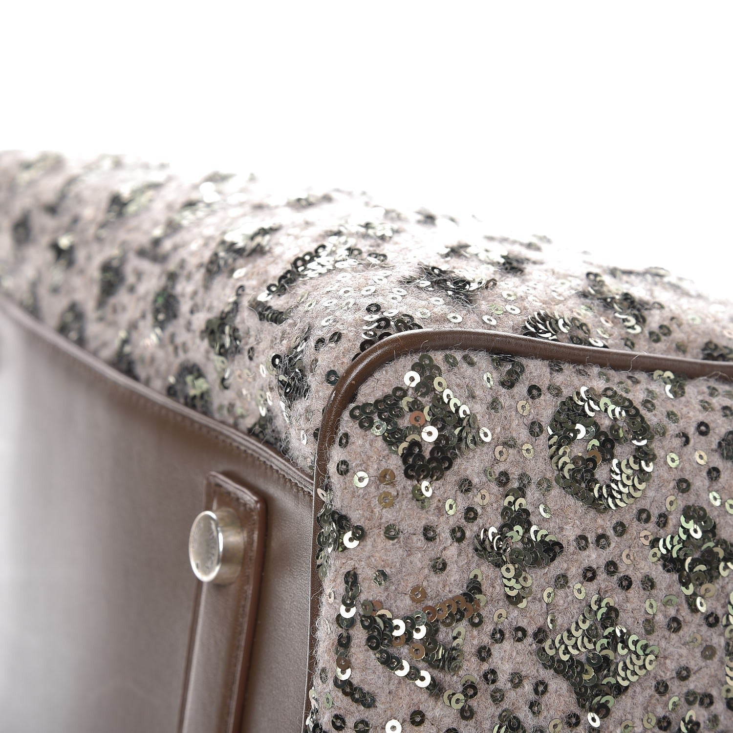 Louis Vuitton Sequin Monogram Sunshine Express Speedy Kaki 9 of 10