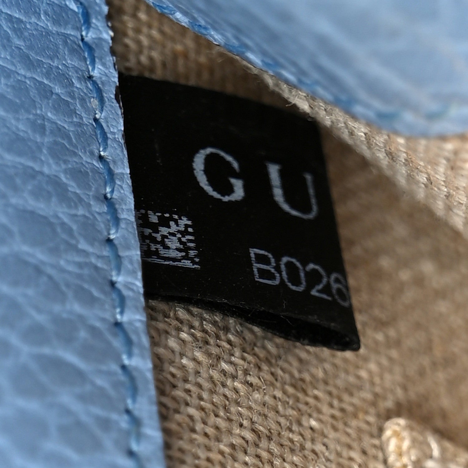 Gucci Dollar Calfskin Small Interlocking G Shoulder Bag Mineral Blue 6 of 10