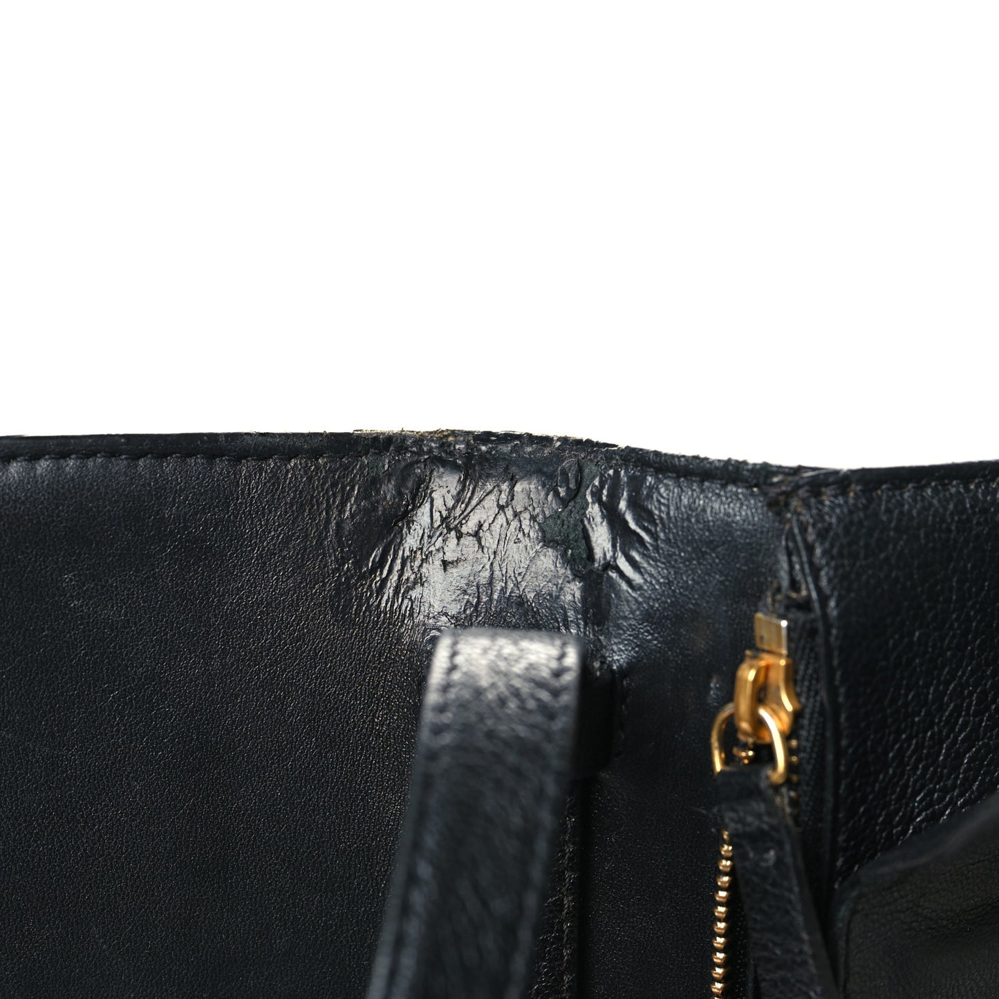 Goatskin Medium Classic Box Flap Bag Black