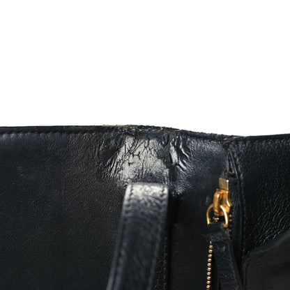 Celine Goatskin Medium Classic Box Flap Bag Black 12 of 15