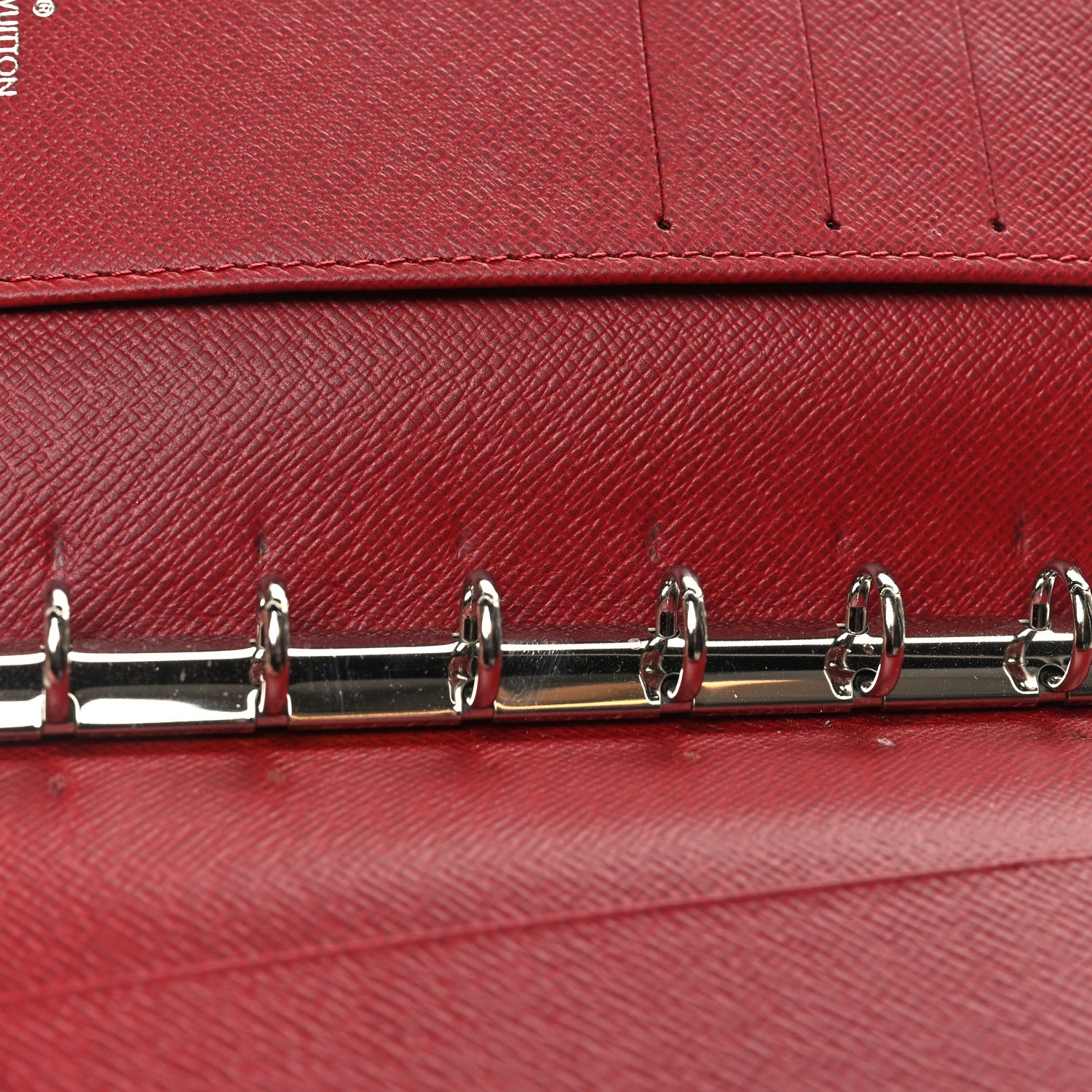 Louis Vuitton Epi Small Ring Agenda Cover Red 10 of 11
