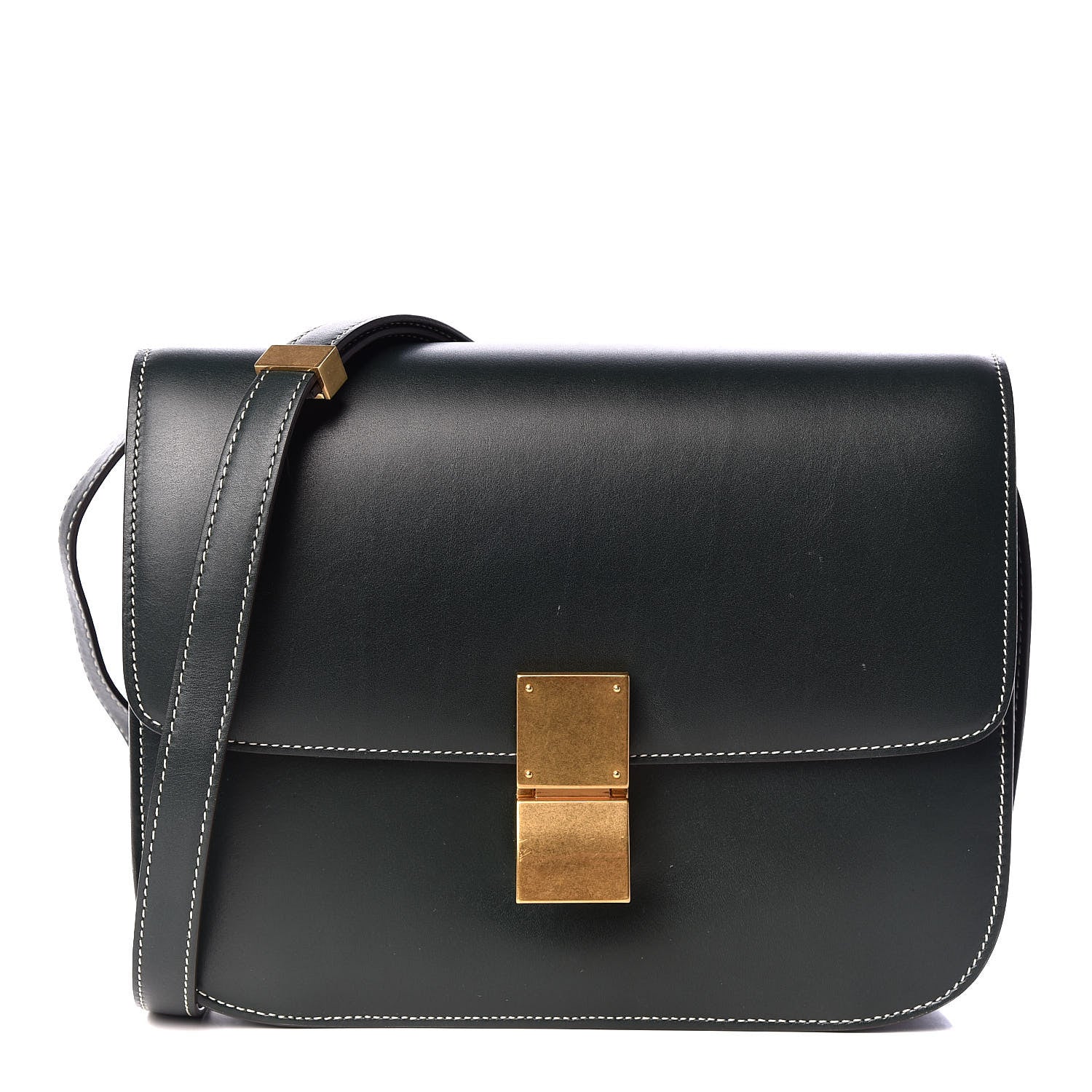 Celine Box Calfskin Medium Classic Box Flap Bag Amazone 1 of 10