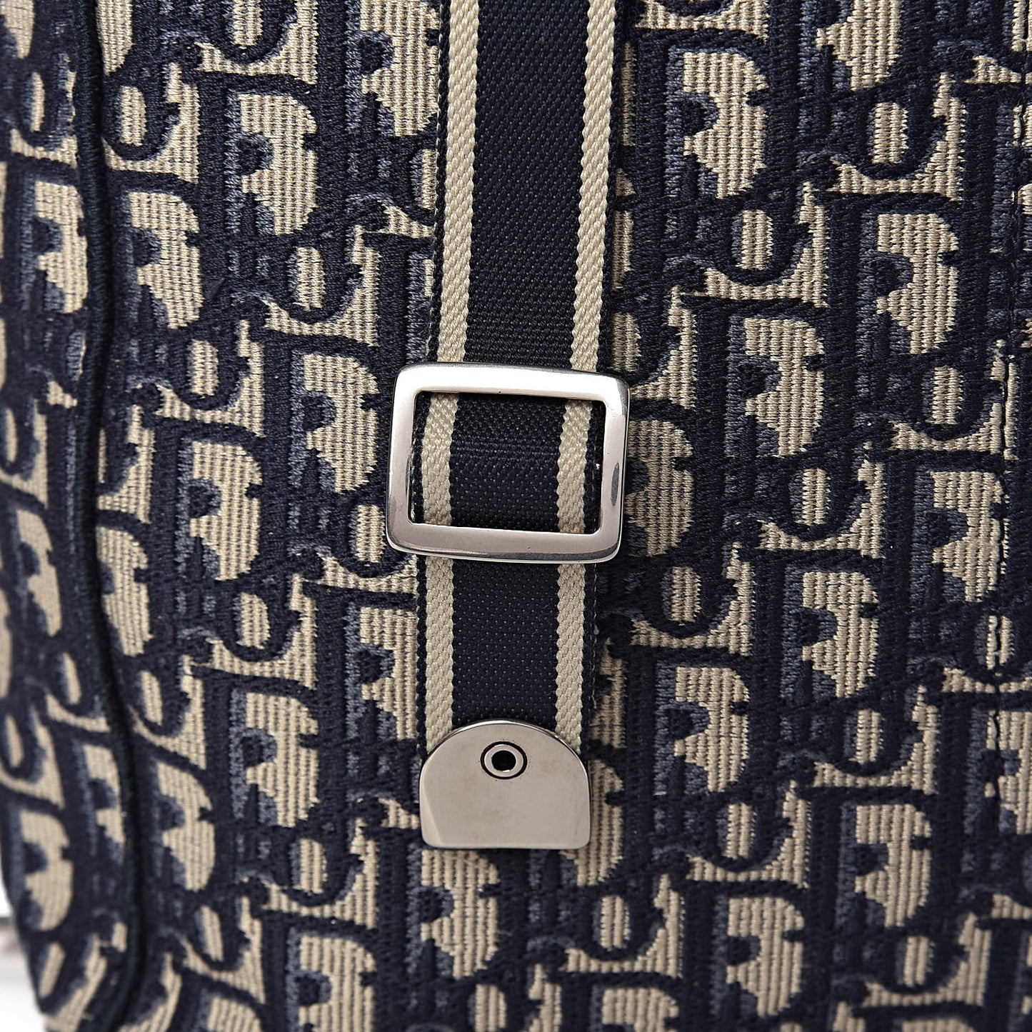 Oblique Backpack Blue White