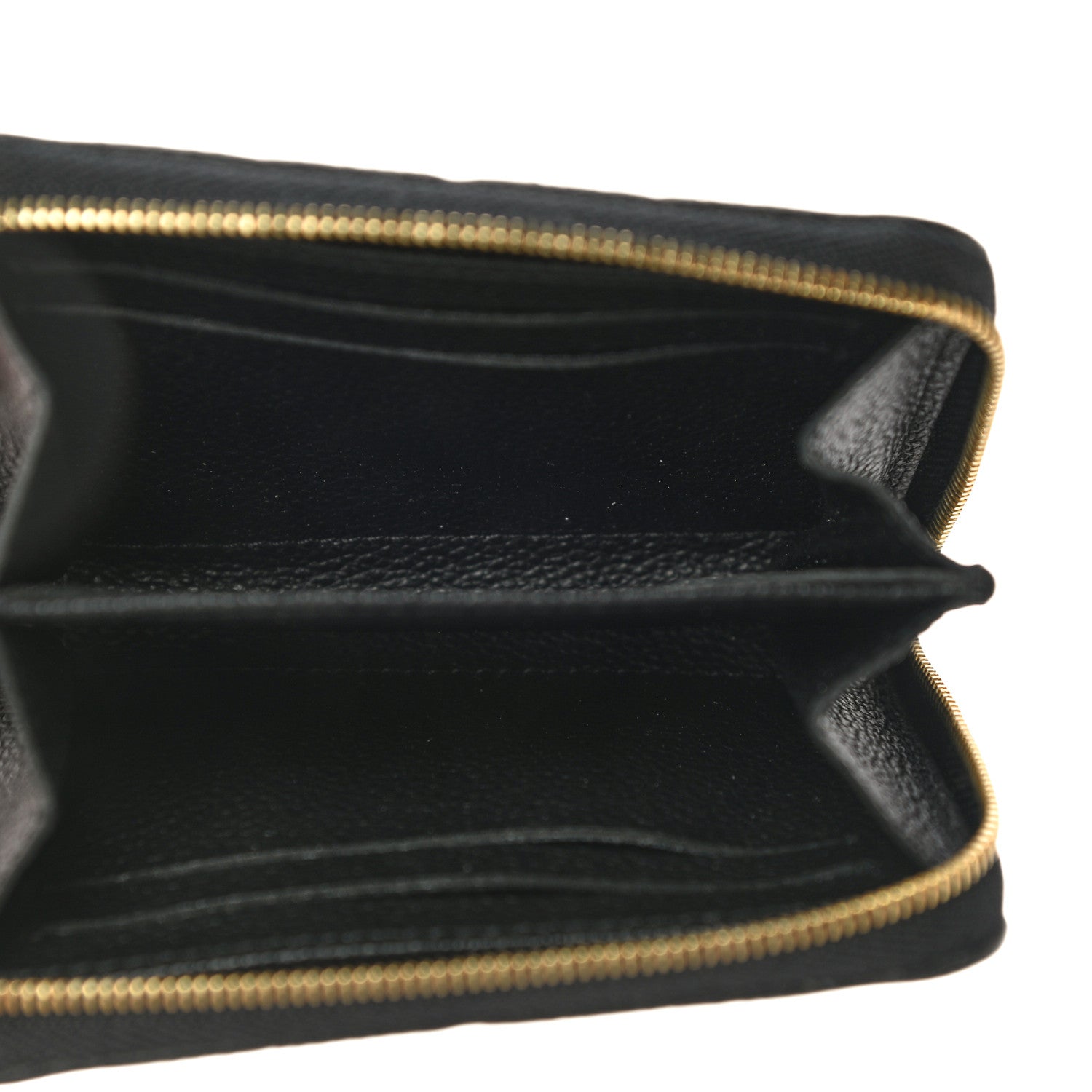 Louis Vuitton Empreinte Zippy Coin Purse Black 5 of 9