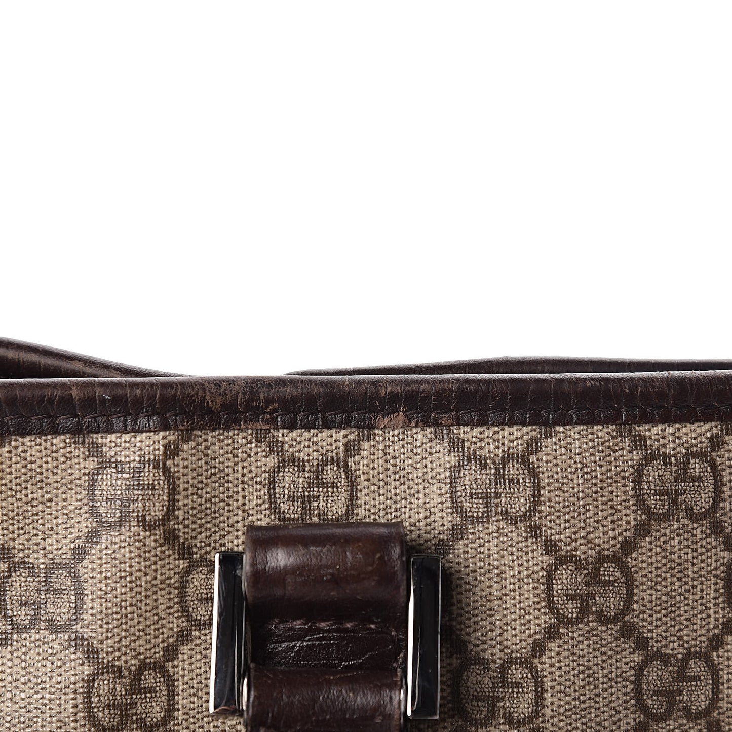 GG Plus Monogram Medium Joy Tote Brown
