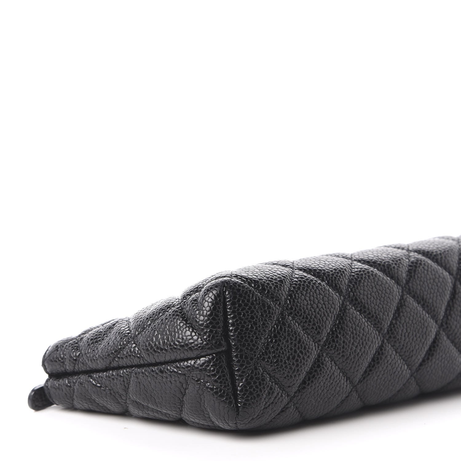 Chanel Caviar Quilted Cosmetic Case Black 6 of 9