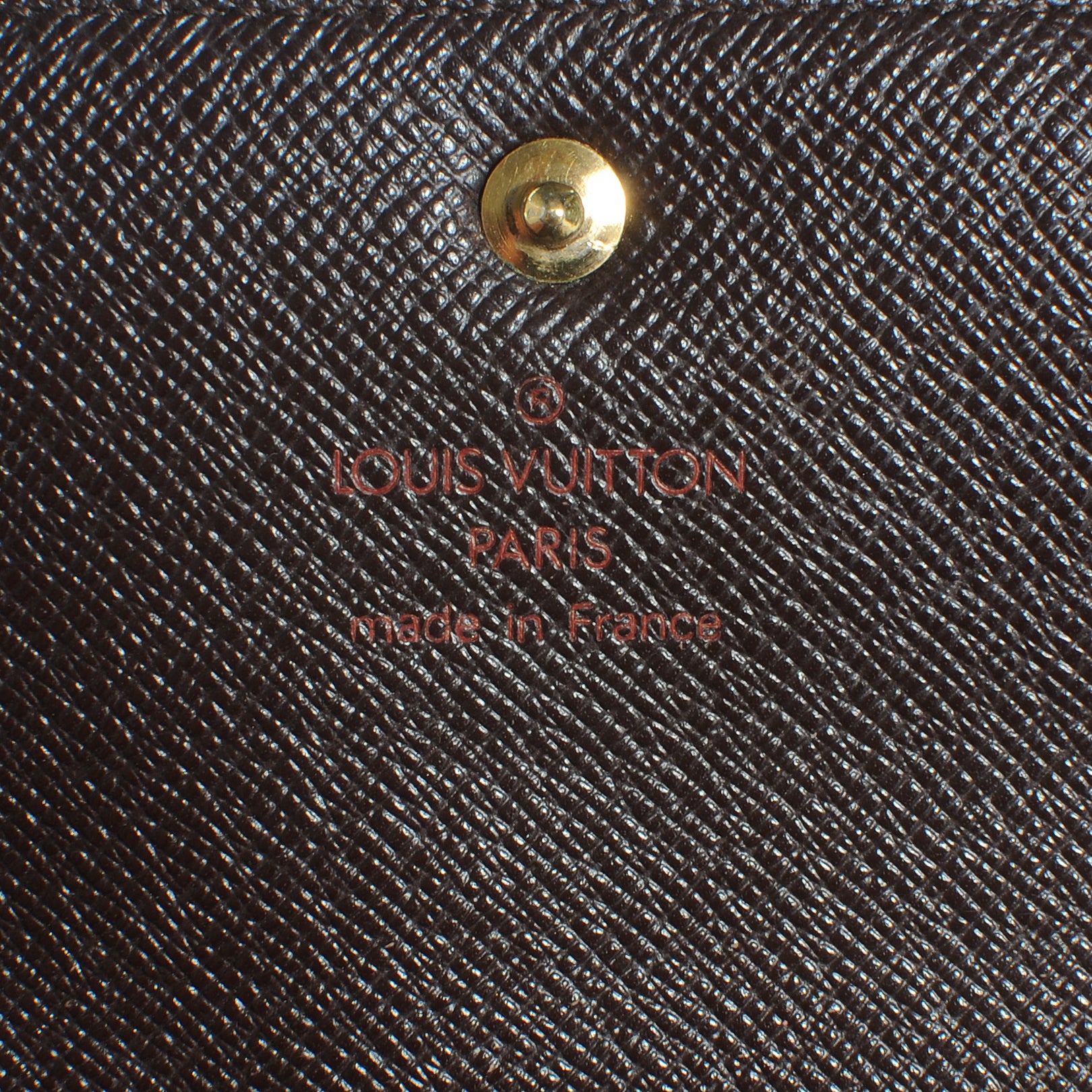 Louis Vuitton Damier Ebene Porte Tresor Etui Papier Wallet 7 of 9