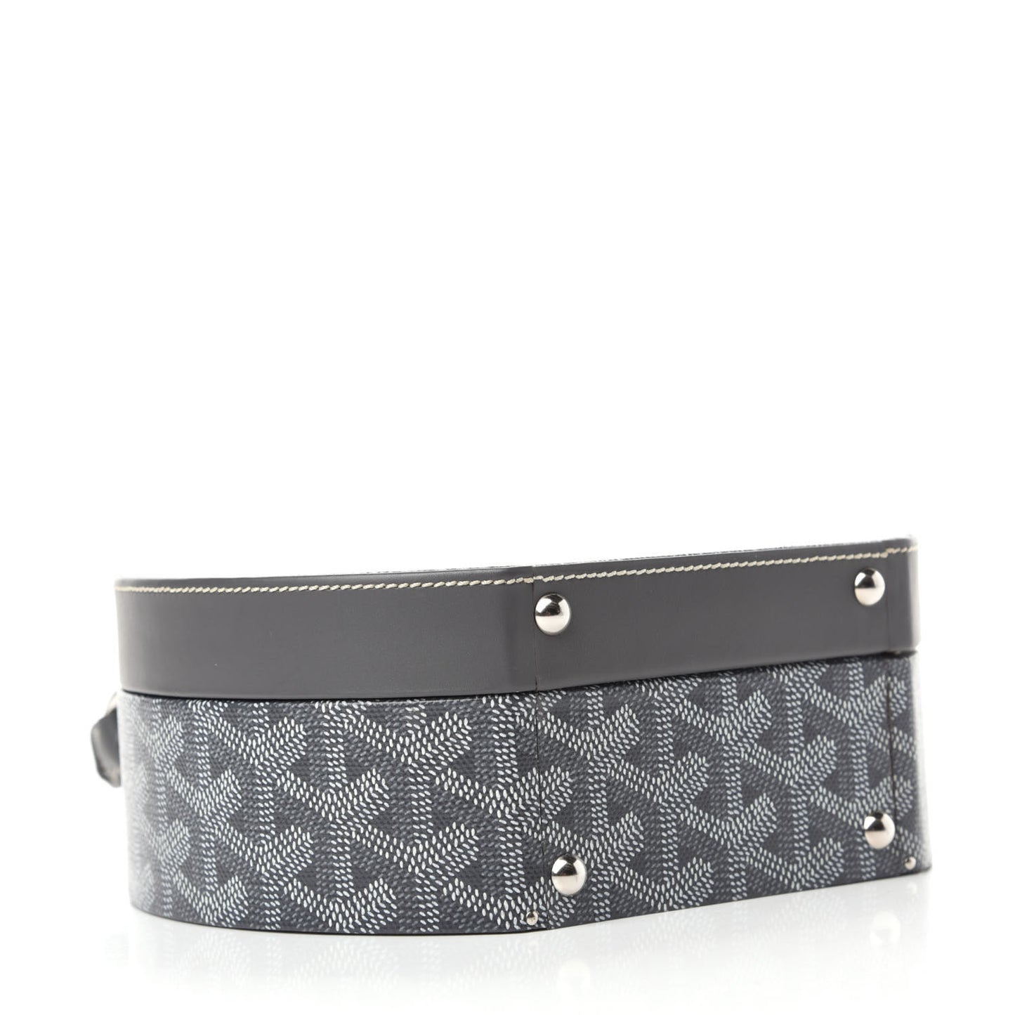 Goyardine Alto Hatbox Grey