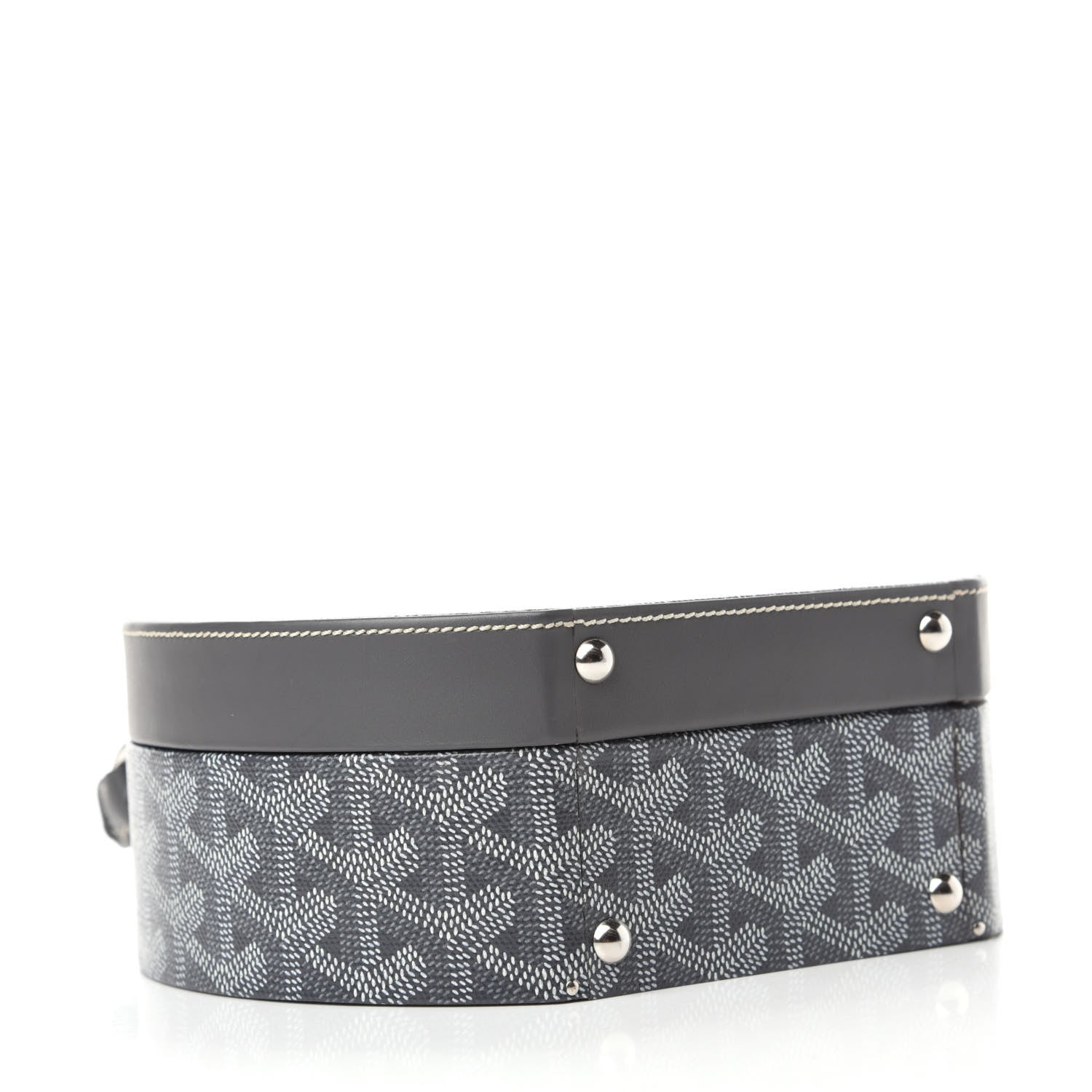 Goyard Goyardine Alto Hatbox Grey 4 of 9