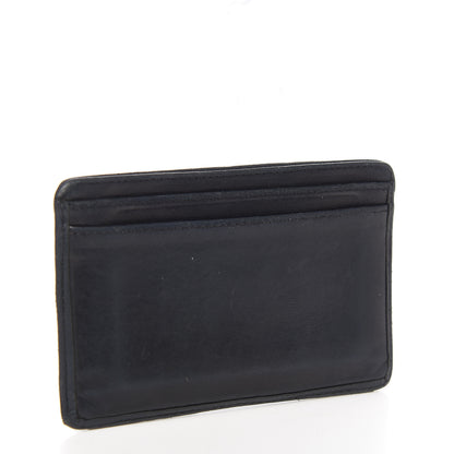 Chanel Lambskin Vertical Quilted Card Holder Black 2 of 6