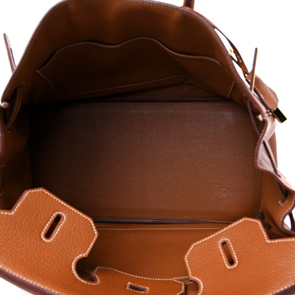 Hermes Togo Birkin 35 Gold 5 of 17