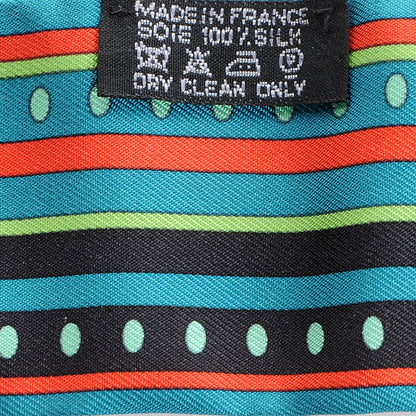 Hermes Silk Sequences Twilly Scarf Canard 3 of 6