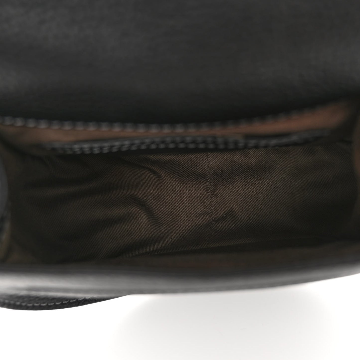 Calfskin Mini Marcie Round Crossbody Bag Black