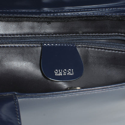 Gucci Patent GG Bag Blue 9 of 10