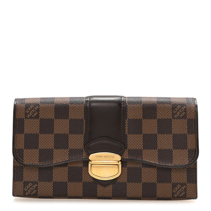 Louis Vuitton Damier Ebene Sistina Wallet 1 of 7