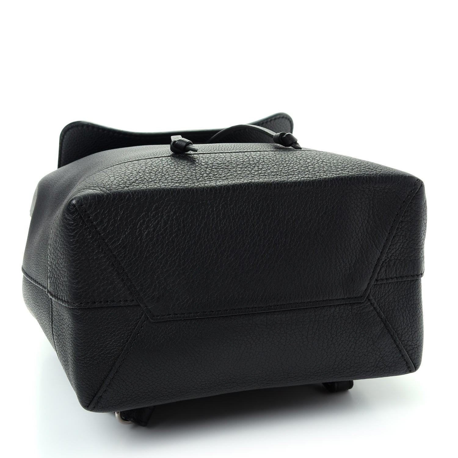 Louis Vuitton Calfskin Lockme Backpack Black 3 of 8