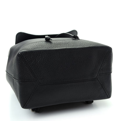 Louis Vuitton Calfskin Lockme Backpack Black 3 of 8