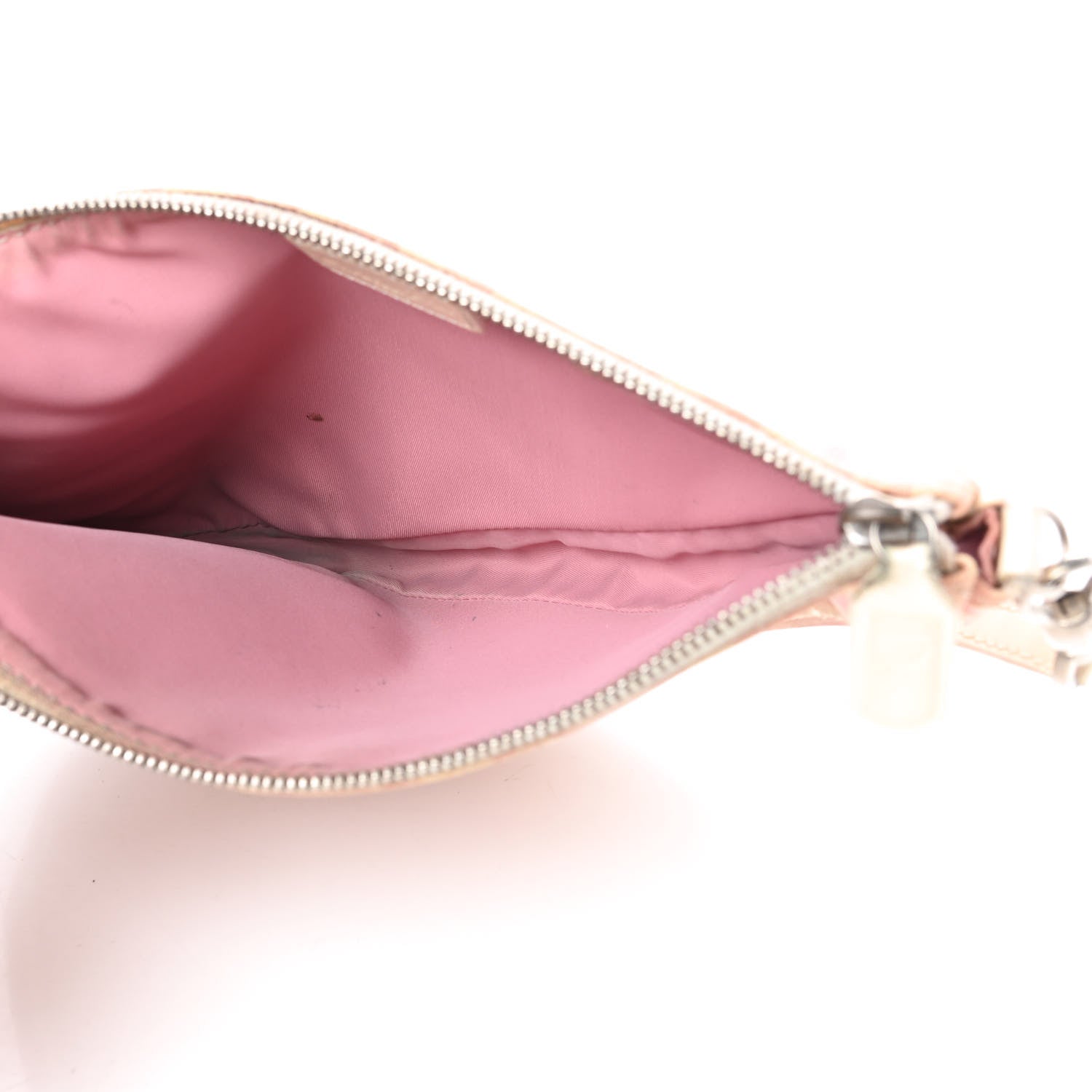 Christian Dior Monogram Mini Saddle Pochette Pink 5 of 18