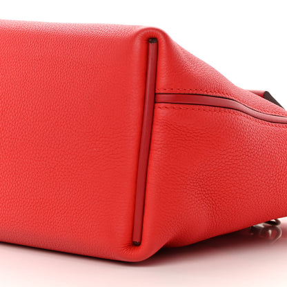 Hermes Taurillon Maurice Swift 24/24 29 Rouge De Coeur Rouge Piment 10 of 18