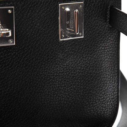 Hermes Taurillon Clemence Jypsiere 28 Black 10 of 14