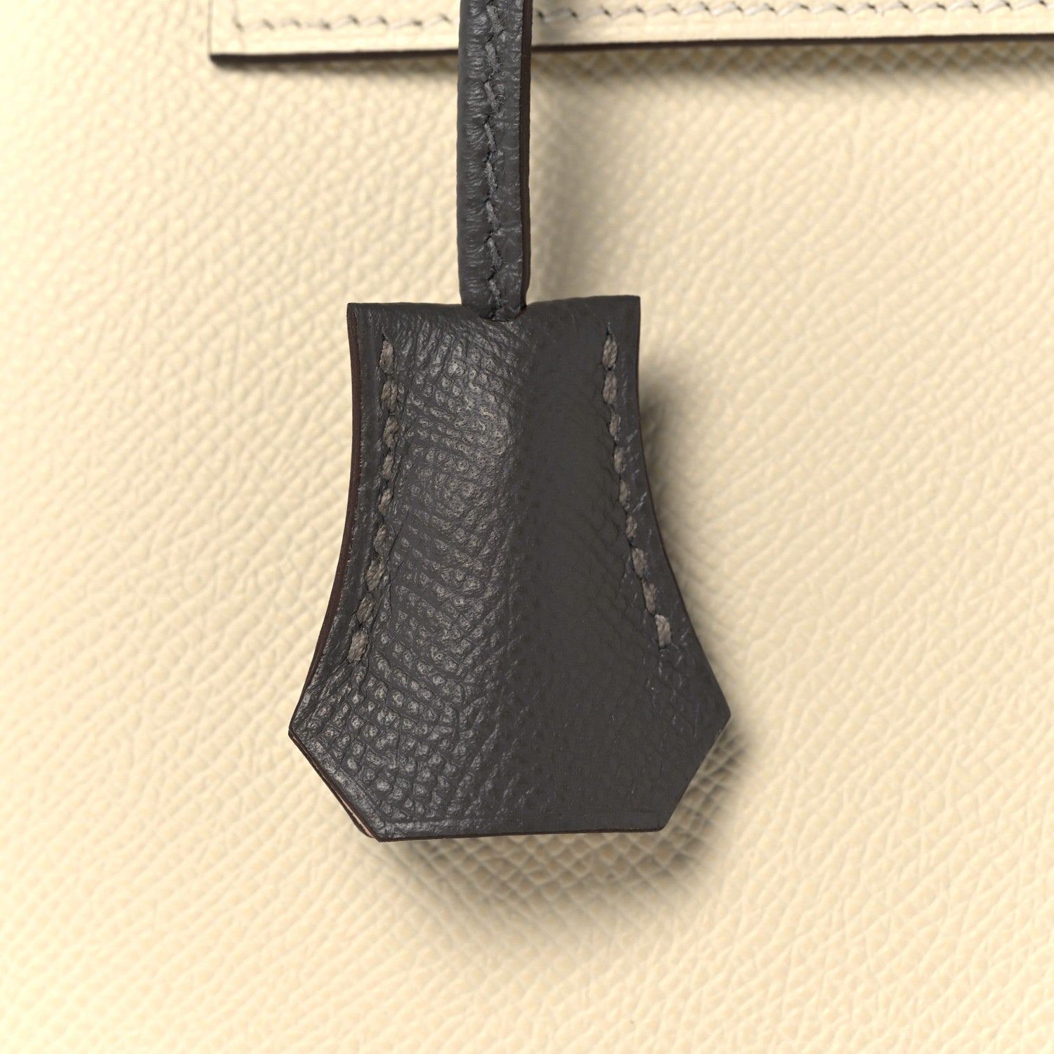 Hermes Epsom Tri-Color Kelly Sellier 25 Nata Chai Gris Meyer 36 of 38