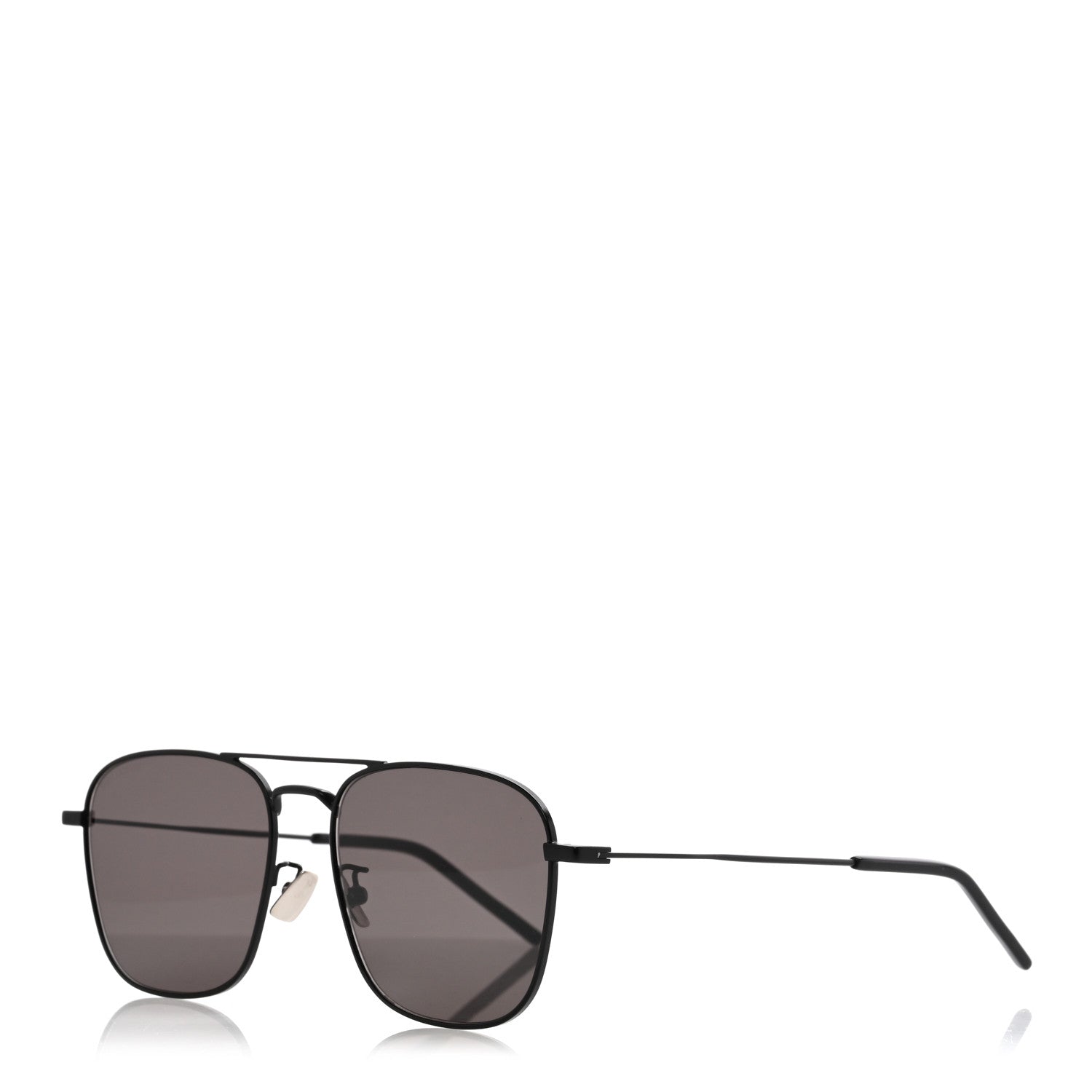 Saint Laurent Acetate Metal Aviator SL309 Sunglasses Black 1 of 7