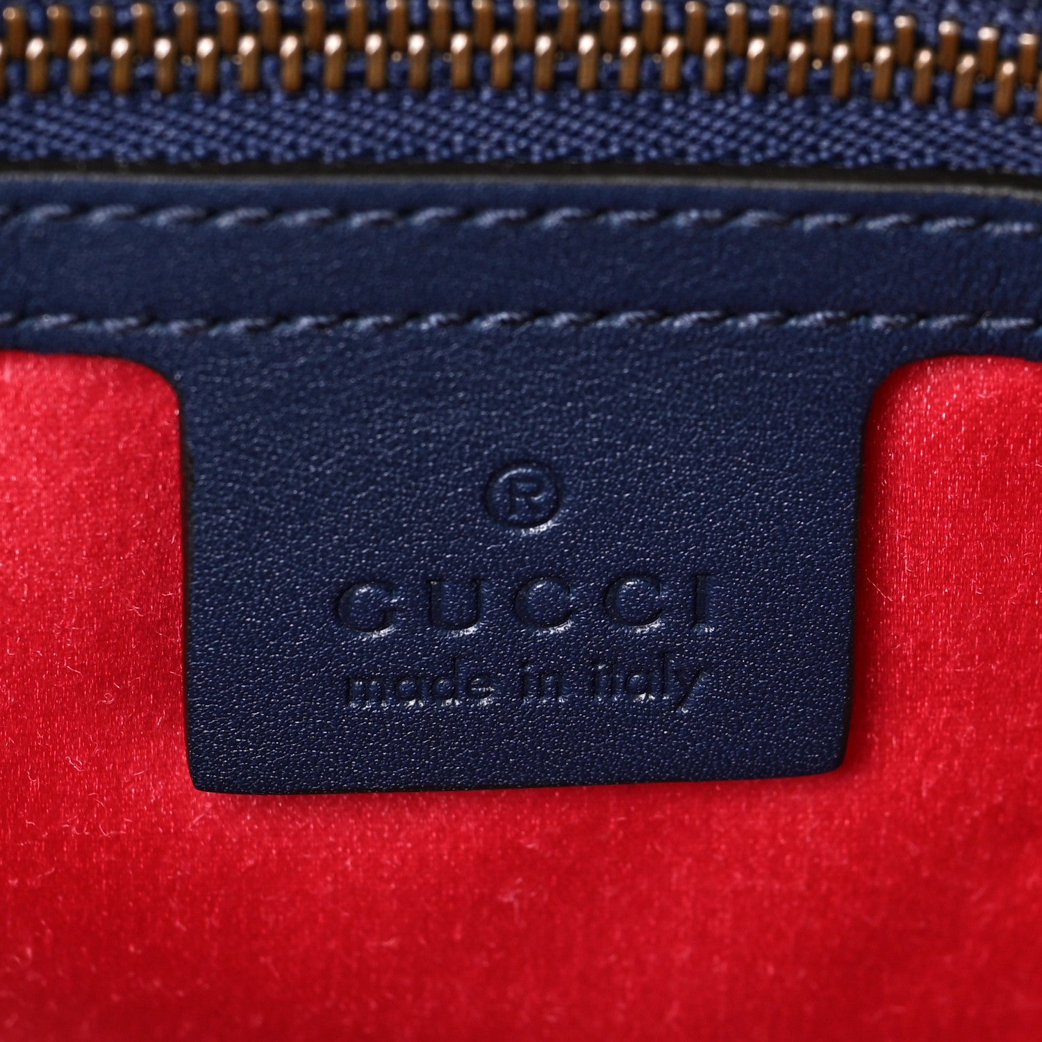 Gucci Denim Matelasse Pearl Studded Small GG Marmont Shoulder Bag Blue 6 of 9