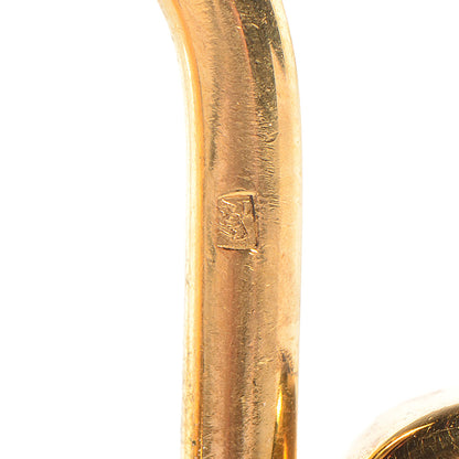 Hermes Annee De La Musique Harp Cadena Bag Charm Gold 5 of 6
