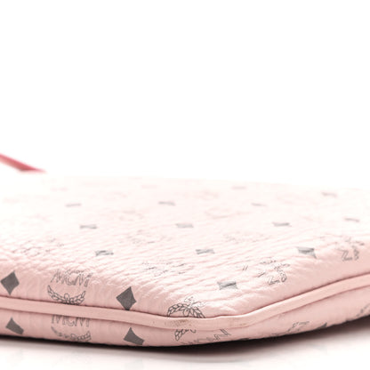 MCM Visetos Medium Crossbody Pouch Soft Pink 10 of 12