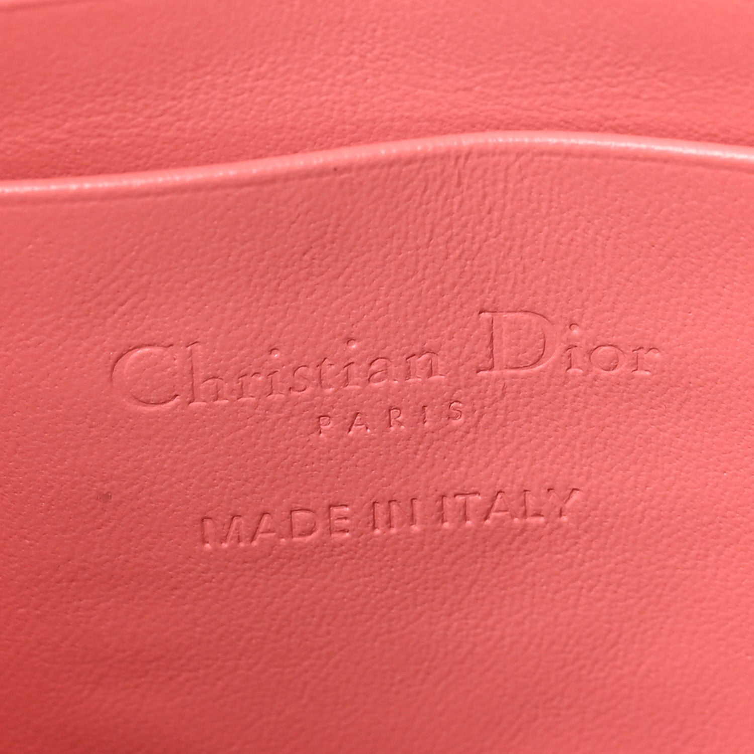 Christian Dior Patent Cannage Lady Dior Phone Holder Pink 6 of 8