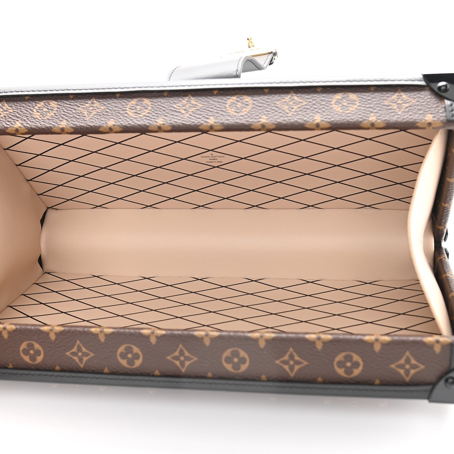 Louis Vuitton Monogram Petite Malle East West Black 5 of 9