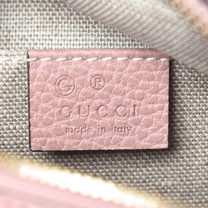 Gucci Monogram Mini Bree Messenger Bag Beige Soft Pink 8 of 9
