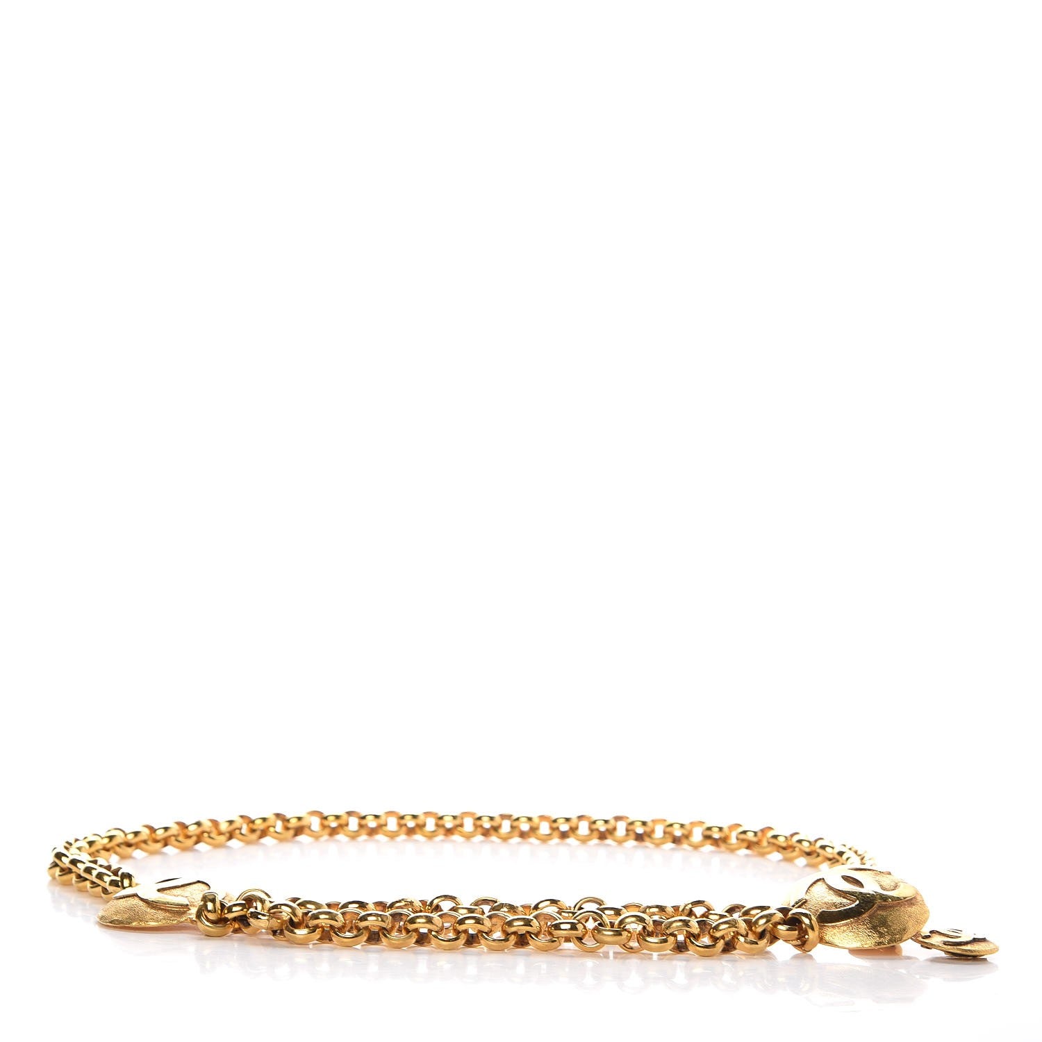 Chanel Chain Medallion Belt Gold 3 of 8