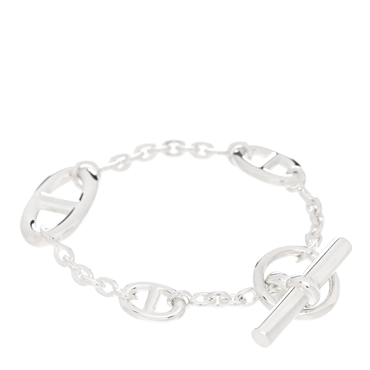 Hermes Sterling Silver Farandole Bracelet SH 2 of 4