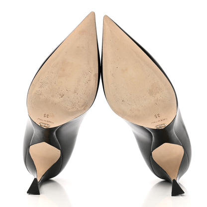 Christian Dior Calfskin Songe 100 Pumps 35 Black 5 of 9