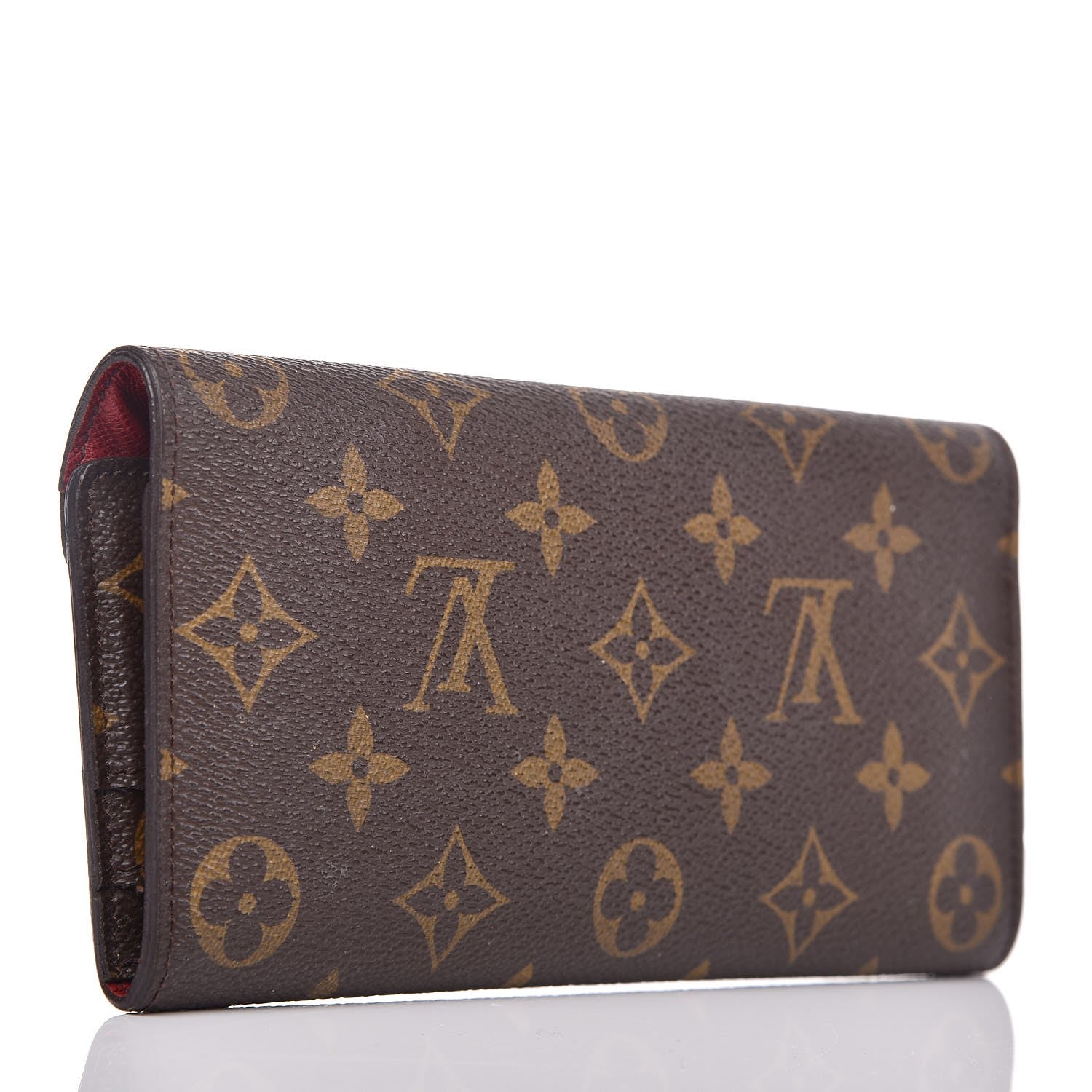 Louis Vuitton Monogram Josephine Wallet Red 3 of 13