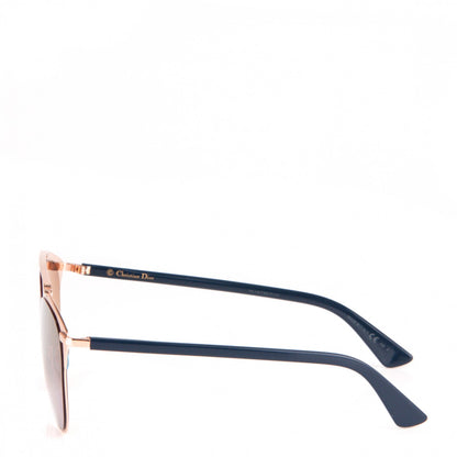 Christian Dior So Real Sunglasses Rose Gold Blue 2 of 5