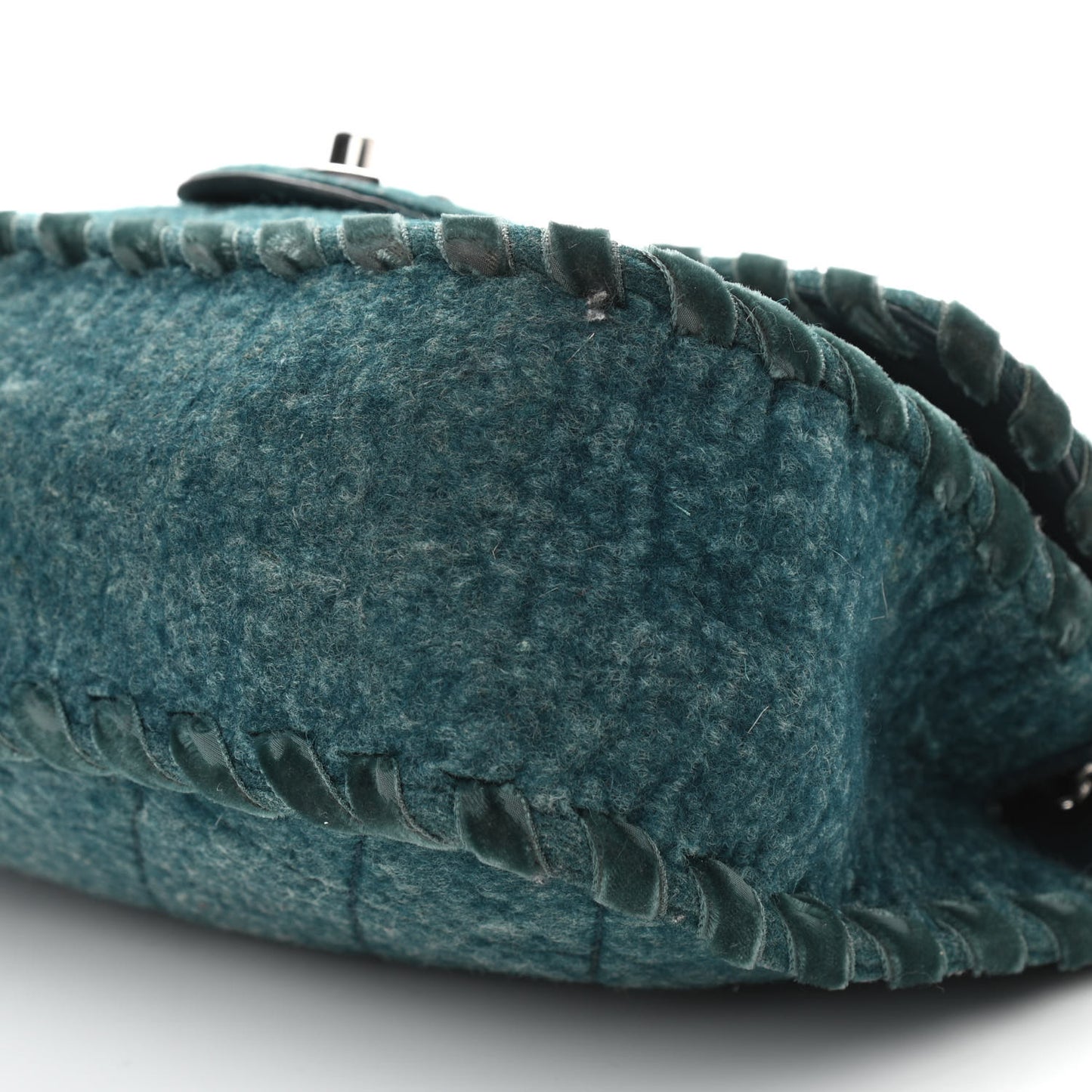 Fancy Felt Flap Teal