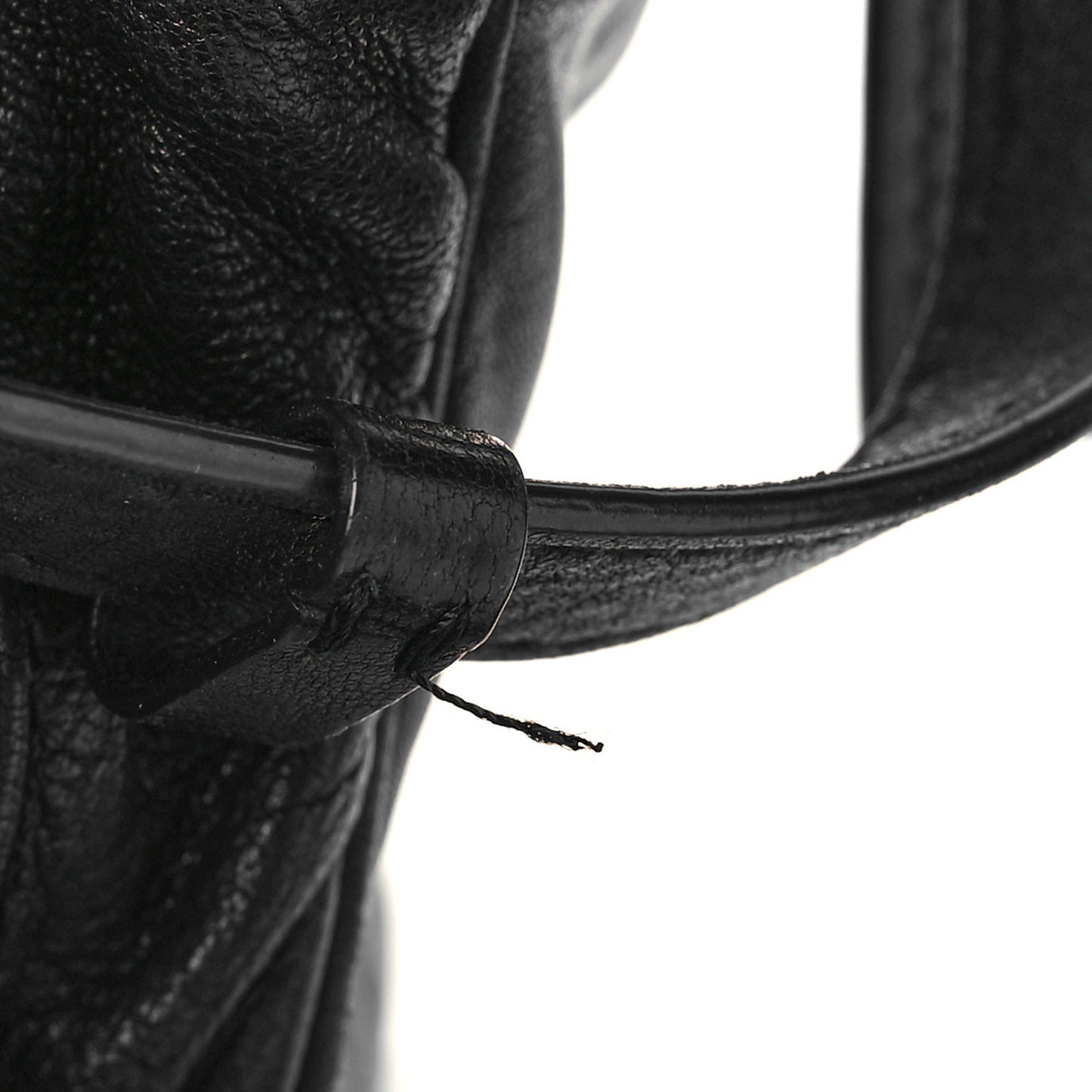 Lambskin Marti Backpack Bag Washed Black Rhodium Hardware