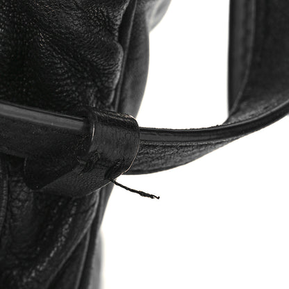 Alexander Wang Lambskin Marti Backpack Bag Washed Black Rhodium Hardware 12 of 13