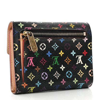 Louis Vuitton Monogram Multicolor Koala Wallet Black 3 of 10
